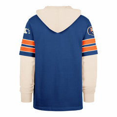 Denver Broncos '47 Big & Tall Split Zone Cornerback Hoodie - Royal - 47 brand