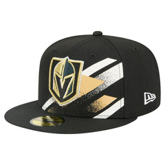 Vegas Golden Knights New Era Faded Lines 59FIFTY Fitted Hat - Black | New Era online