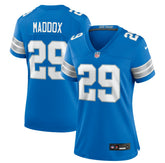 Avonte Maddox Detroit Lions Women's Team Game Jersey - Blue - Nike