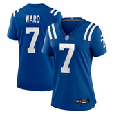 Charvarius Ward Indianapolis Colts Women's Team Game Jersey - Royal - Nike