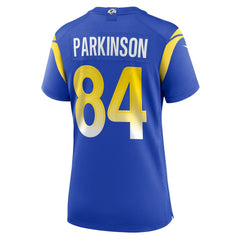 Colby Parkinson Los Angeles Rams Women's Team Game Jersey - Royal - Nike