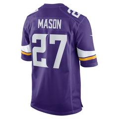 Jordan Mason Minnesota Vikings Team Game Jersey - Purple - Nike