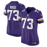 Walter Rouse Minnesota Vikings Women's Team Game Jersey - Purple - Nike