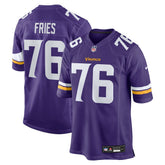 Will Fries Minnesota Vikings Team Game Jersey - Purple - Nike
