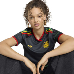 Adidas - Jamaica National Team Women's 2026 Away Replica Jersey - Black
