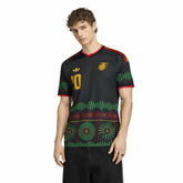 Adidas - Bob Marley Jamaica National Team 2026 Away Replica Jersey - Black