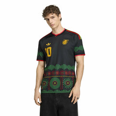 Adidas - Bob Marley Jamaica National Team 2026 Away Replica Jersey - Black
