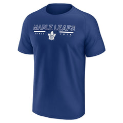 Toronto Maple Leafs Fanatics Established Raglan T-Shirt - Blue | Fanatics sale