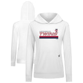 Minnesota Twins Levelwear Women's Relay Breaker Pullover Hoodie Discount