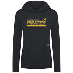 Pittsburgh Pirates Levelwear Women's Relay Breaker Pullover Hoodie Outlet