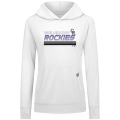 Colorado Rockies Levelwear Women's Relay Breaker Pullover Hoodie Near Me