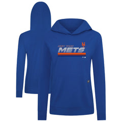 New York Mets Levelwear Women's Relay Breaker Pullover Hoodie Sale