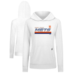 New York Mets Levelwear Women's Relay Breaker Pullover Hoodie Discount