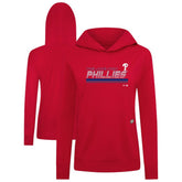 Philadelphia Phillies Levelwear Women's Relay Breaker Pullover Hoodie Near Me