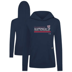Washington Nationals Levelwear Women's Relay Breaker Pullover Hoodie Outlet