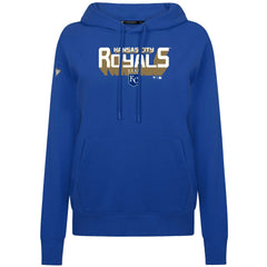 Kansas City Royals Levelwear Women's Adorn Retro 3D Pullover Hoodie Discount