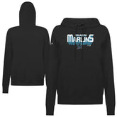 Miami Marlins Levelwear Women's Adorn Retro 3D Pullover Hoodie for sale