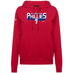 Philadelphia Phillies Levelwear Women's Adorn Retro 3D Pullover Hoodie Sale