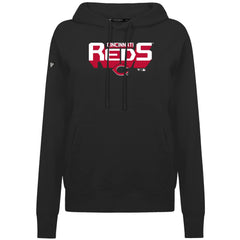 Cincinnati Reds Levelwear Women's Adorn Retro 3D Pullover Hoodie Outlet