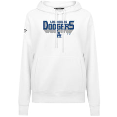 Los Angeles Dodgers Levelwear Women's Adorn Retro 3D Pullover Hoodie for sale