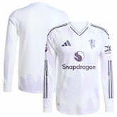 Adidas - Manchester United 2025/26 Away Long Sleeve Jersey - White