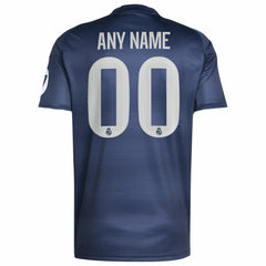 Adidas - Real Madrid 2025/26 Away Replica Custom Jersey - Blue