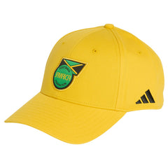 Adidas - Jamaica National Team Unisex Team Baseball Adjustable Hat - Yellow