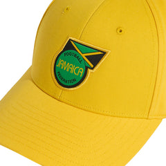 Adidas - Jamaica National Team Unisex Team Baseball Adjustable Hat - Yellow