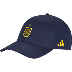 Adidas - Spain National Team Unisex FIFA x World Cup Team Baseball Adjustable Hat - Navy