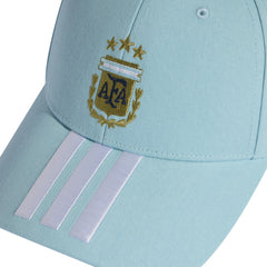 Adidas - Argentina National Team Unisex FIFA x World Cup Team Baseball Adjustable Hat - Light Blue