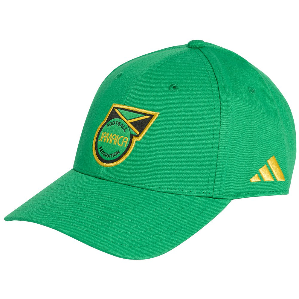 Adidas - Jamaica National Team Unisex Team Baseball Adjustable Hat - Green