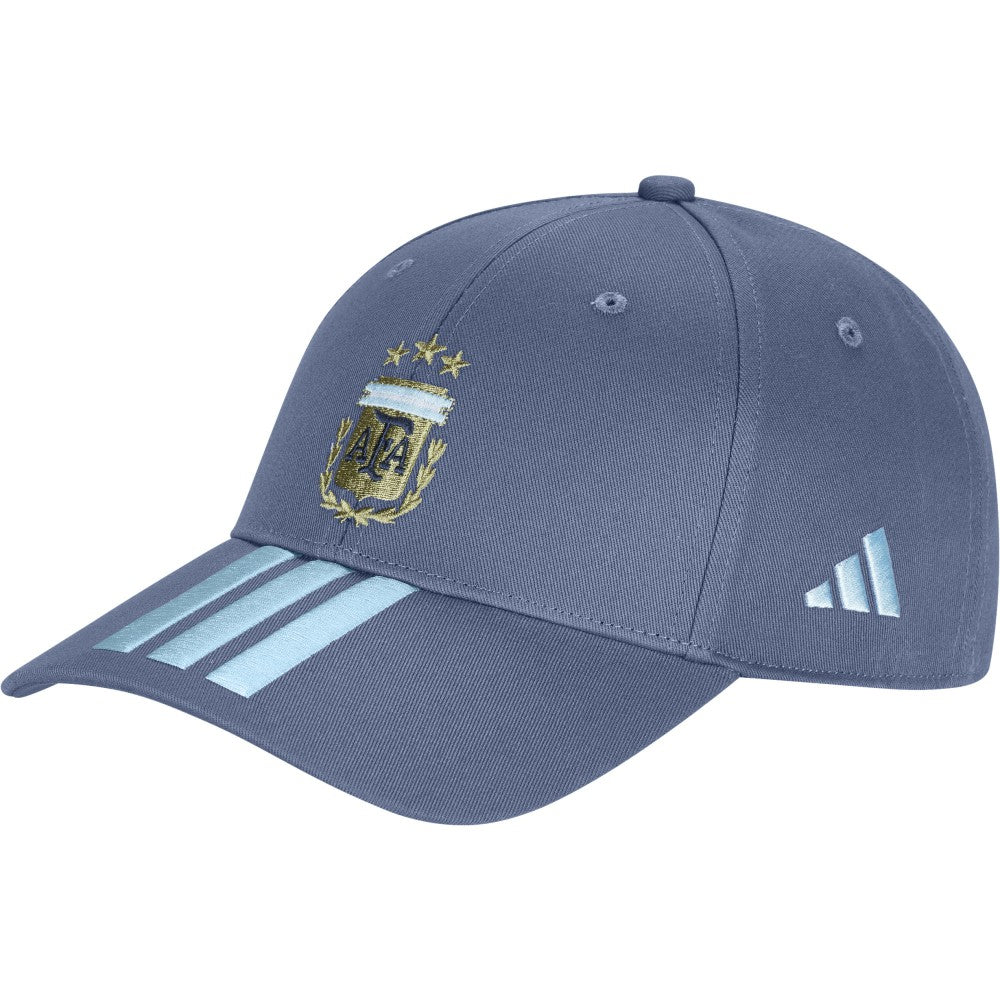 Adidas - Argentina National Team Unisex FIFA x World Cup Team Baseball Adjustable Hat - Blue