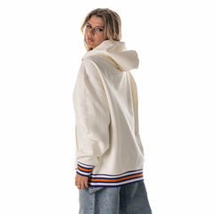 Phoenix Suns The Wild Collective Unisex 2025/26 City Edition Custom Rib Tonal Premium Hoodie White