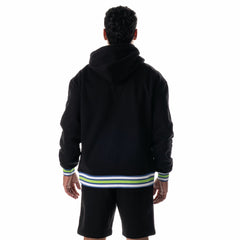 Minnesota Timberwolves The Wild Collective Unisex Custom Rib Tonal Premium Hoodie Black