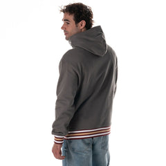 Cleveland Cavaliers The Wild Collective Unisex Custom Rib Tonal Premium Hoodie Charcoal