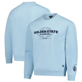 Golden State Warriors The Wild Collective Unisex Oversize Vintage French Terry Sweatshirt Powder Blue