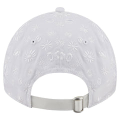 Dallas Cowboys New Era Women's Floral 9TWENTY Adjustable Hat - White - NFL