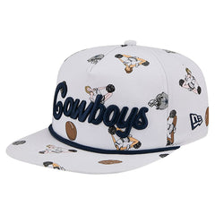 Dallas Cowboys New Era Team Cheer 19TWENTY Snapback Hat - White - NFL