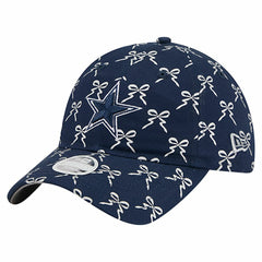 Dallas Cowboys New Era Women's Ribbon 9TWENTY Adjustable Hat - Navy - NFL