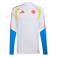 Adidas - Colombia National Team FIFA x World Cup 2026 Tiro Quarter-Zip Training Top - White