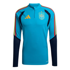 Adidas - Spain National Team FIFA x World Cup 2026 Tiro Quarter-Zip Training Top - Turquoise