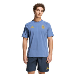 Adidas - Argentina National Team FIFA x World Cup Tiro Travel T-Shirt - Blue