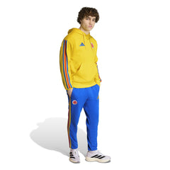 Adidas - Colombia National Team FIFA x World Cup Alphaskin Fleece Hoodie - Yellow