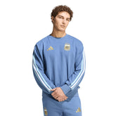 Adidas - Argentina National Team FIFA x World Cup Alphaskin Crewneck Sweatshirt - Blue