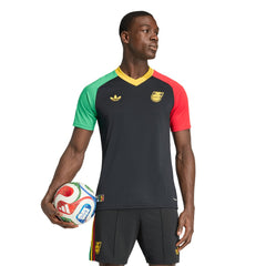 Adidas - Jamaica National Team 2026 Pre-Match Training Jersey - Black