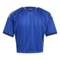 Adidas - Italy National Team Women's FIFA x World Cup 2026 Home Cropped Replica Jersey - Royal