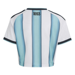 Adidas - Argentina National Team Women's FIFA x World Cup 2022 Winners Home Cropped Replica Jersey - White