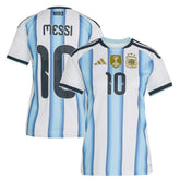 Adidas - Lionel Messi Argentina National Team Women's FIFA x World Cup 2026 Home Replica Jersey - White