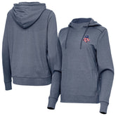 Boston Red Sox Antigua Women's Justice Stars and Stripes Team Logo Pullover Hoodie Discount