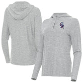 Colorado Rockies Antigua Women's Daybreak Quarter-Zip Hoodie Online
